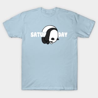 Funny Saturday Panda T-Shirt